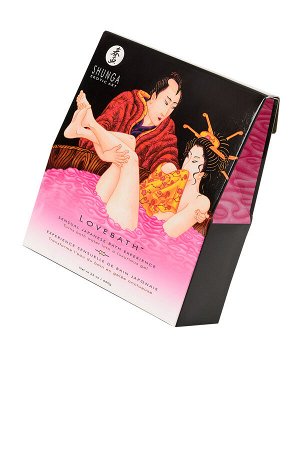 Порошок для принятия ванны Shunga серии LOVEBATH «Фрукты Дракона», розовый, 650 гр
