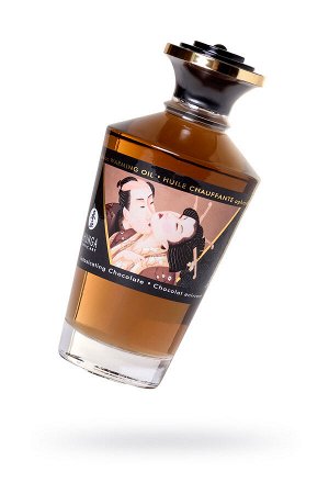 Масло массажное для тела Shunga «Пьянящий шоколад» (Intoxicating Chocolate), разогревающее, 100 мл