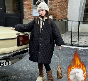 Куртка для девочки стеганная, утепленная