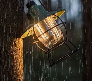 Retro Lamp. Многофункциональный кемпинговый фонарь. Аккумуляторная Ретро лампа водостойкая на 60 часов работы без подзарядки! Цвет черный