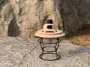 Retro Lamp. Многофункциональный кемпинговый фонарь. Аккумуляторная Ретро лампа водостойкая на 60 часов работы без подзарядки! Цвет черный