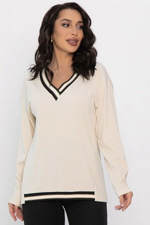 LT Collection Джемпер трикотажный Камилла (бежевый) Б14453-5М