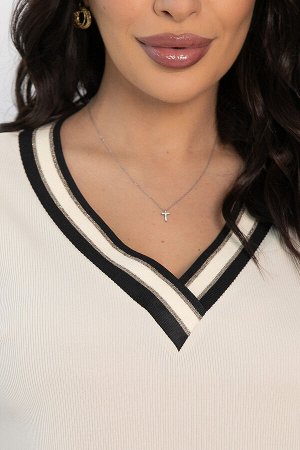 LT Collection Джемпер трикотажный Камилла (бежевый) Б14453-5М