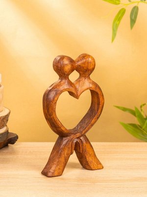 Сувенир «Любовь», 14x3.5x25 см, дерево, коричневый