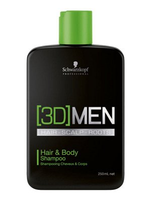 (3D)MEN Шампунь для волос и тела 250 мл