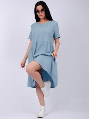 Платье. Цвет: серый
