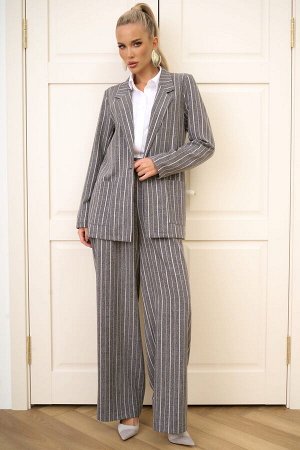 Пиджак Грей (серый/полоска)