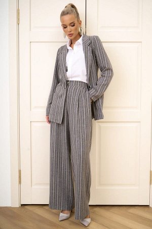 Пиджак Грей (серый/полоска)