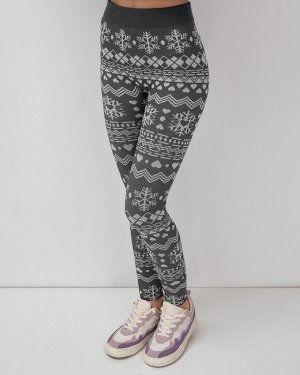 Комплект женского термобелья серого цвета 2520Sr