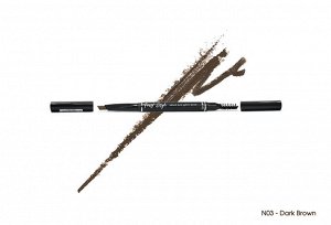 Автокарандаш для создания натуральных бровей Foxy Style Natural auto eyebrow pencil
