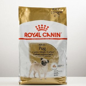 Сухой корм RC Pug Adult для мопса, 7.5 кг