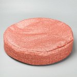 Лежак-антистресс для собак и кошек, круглый, 50Х50 см, микс цветов