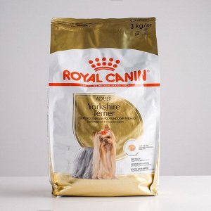 Сухой корм RC Yorkshire Terrier Adult для йоркширского терьера, 3 кг