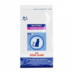 Сухой корм RC VCN Neutered Young Male для кастрированных котов, 400 г