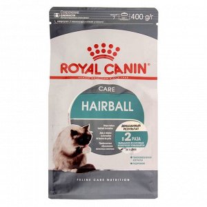 Сухой корм RC Hairball Care для кошек, для выведения комочком шерсти, 400 г