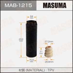 Пыльник стоек MASUMA (пластик)
