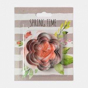 Набор "Spring time" полотенце, формочки для печенья