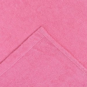 Набор д/сауны махр. жен (Килт(юбка)80х140 чалма, рукавица), цв.розовый, 380г/м, хл100%