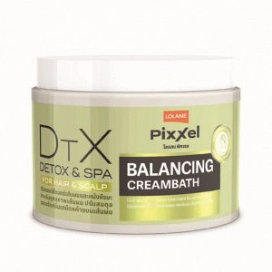 Детокс-маска для волос Lolane Pixxel Detoxifier hair & Scalp Balancing 475мл