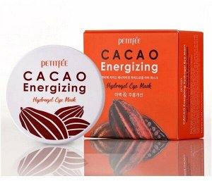 Тонизирующие гидрогелевые патчи с какао Petitfee Cacao Energizing Hydrogel Eye Patch, 60шт.