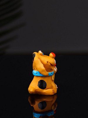 Фигурка полистоун «Котик с собачкой», 3.6x4.2x2.2 см