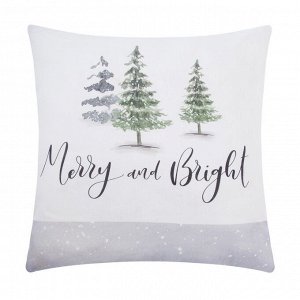 Комплект: пододеяльник и 2 наволочки Merry&Bright 143*215 см/50*70 - 2 шт