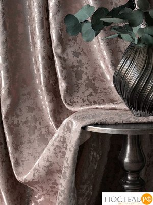 CASSIA ДЕНВИ роз-беж Комплект штор 220х270, 2пр, плстр, КТ