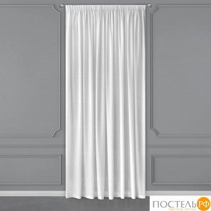 CASSIA МИРРА бел Тюль на шт.ленте 300х300, 1пр, плстр.