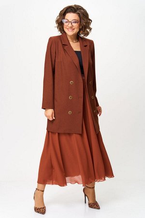 Костюм Anastasia 1262.1 терракот