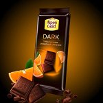 Шоколад Alpen Gold Dark Ароматный апельсин 85г