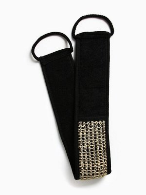 Подарочный набор Super Ultra, гель для душа канистра 500 мл и мочалка лента, HARD LINE