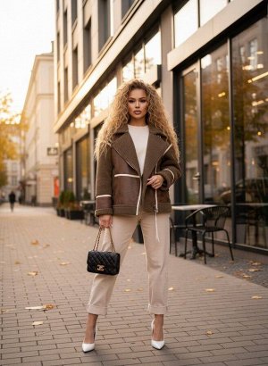 Дубленка женская, код 50330217