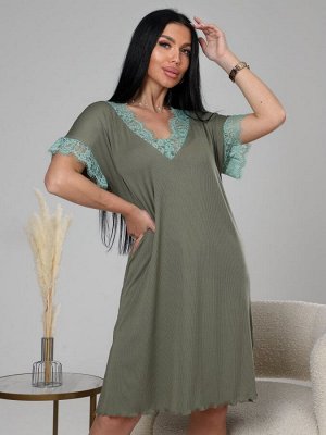 30 СОРОЧКА ЖЕНСКАЯ (Оливковый)