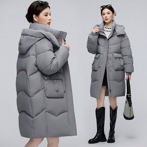Куртка женская зимняя, длинная