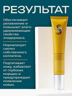 Крем для лица с коллагеном и гиалуроновой кислотой для интенсивного увлажнения и упругости кожи Spa Treatment eX Skin Taut Cream