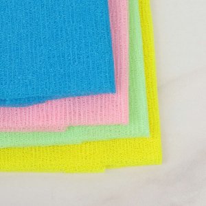 Мочалка для тела Доляна «Японская», 90×30 см, МИКС