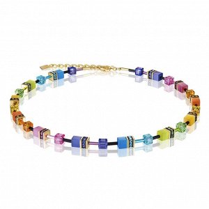 Колье Multicolour Rainbow Gold Coeur de Lion