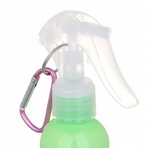 INBLOOM Пульверизатор с карабином, 100мл, пластик, металл, 6 цветов