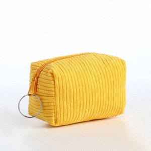 Кошелёк-монетница на молнии, 9x4.5x6 см, яркий/МИКС