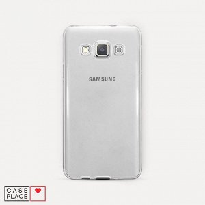 Силиконовый чехол без принта на Samsung Galaxy A3