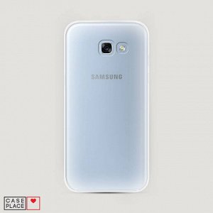 Силиконовый чехол без принта на Samsung Galaxy A3 2017