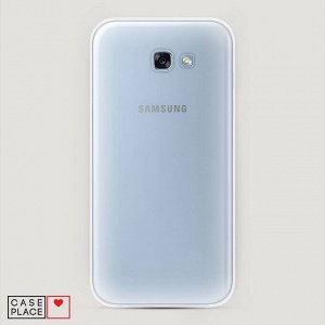 Силиконовый чехол без принта на Samsung Galaxy A7 2017