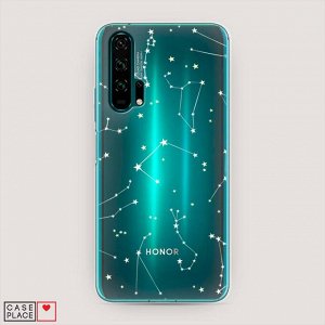 Силиконовый чехол Созвездия на Huawei Honor 20 Pro