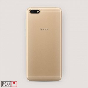 Силиконовый чехол без принта на Huawei Honor 7A