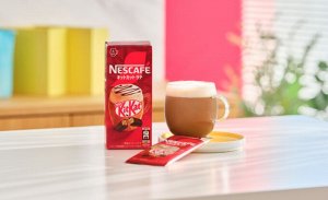 Nescafe KitKat Latte 76g - Растворимый кофе Нескафе. Шоколаденый латте КитКат