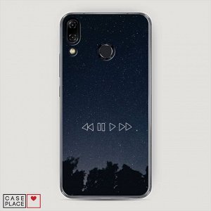 Силиконовый чехол Космическая музыка на Asus Zenfone 5 ZE620KL