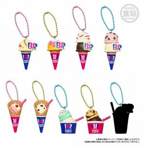Bandai Namco Baskin Robbins Gummy Toy 27g - Мармелад Баскин Роббинс с брелком. Игрушка рандомная