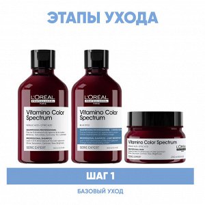 Лореаль Профессионель Программа Vitamino Color Spectrum базовый уход для русых волос: шампунь 2х300 мл + маска 250 мл (L'oreal Professionnel, Serie Expert)