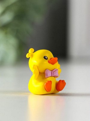 Набор фигурок полистоун «Утята на отдыхе», 6 шт., 2.4x3x3 см