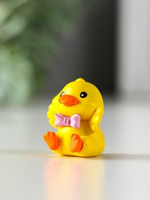 Набор фигурок полистоун «Утята на отдыхе», 6 шт., 2.4x3x3 см